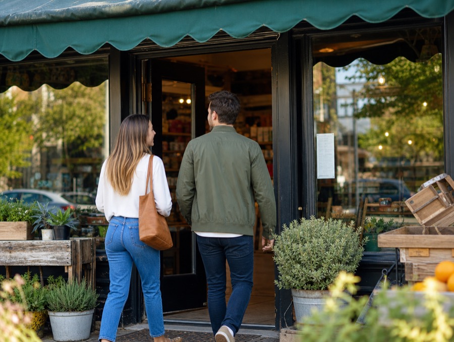 Real Foot Traffic From Local Customers